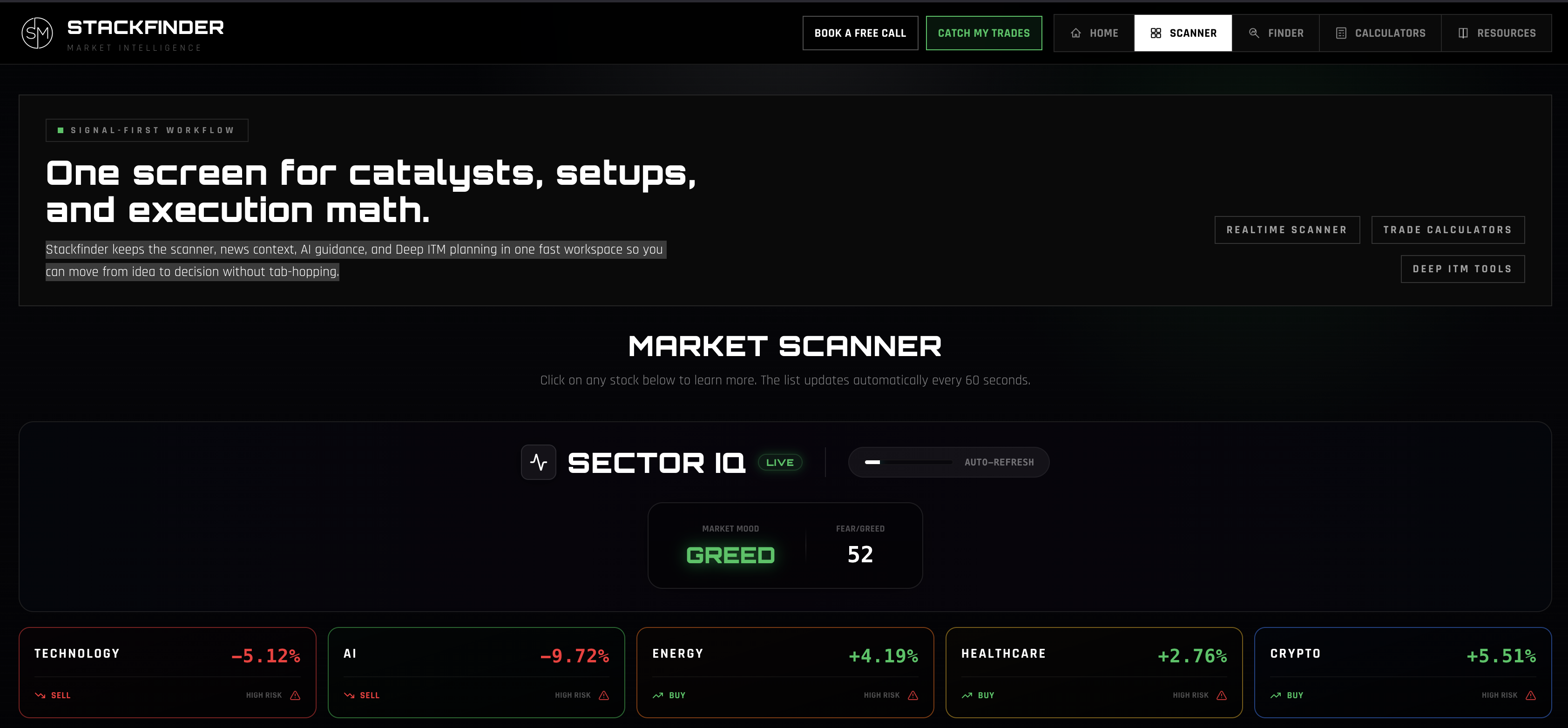 StackFinder scanner preview