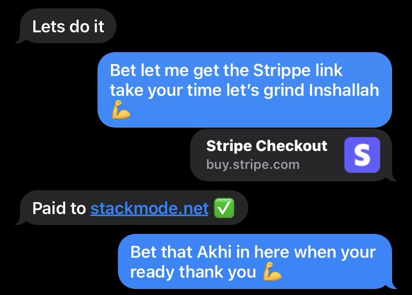 Student message education proof example 11 shared by Stackmode