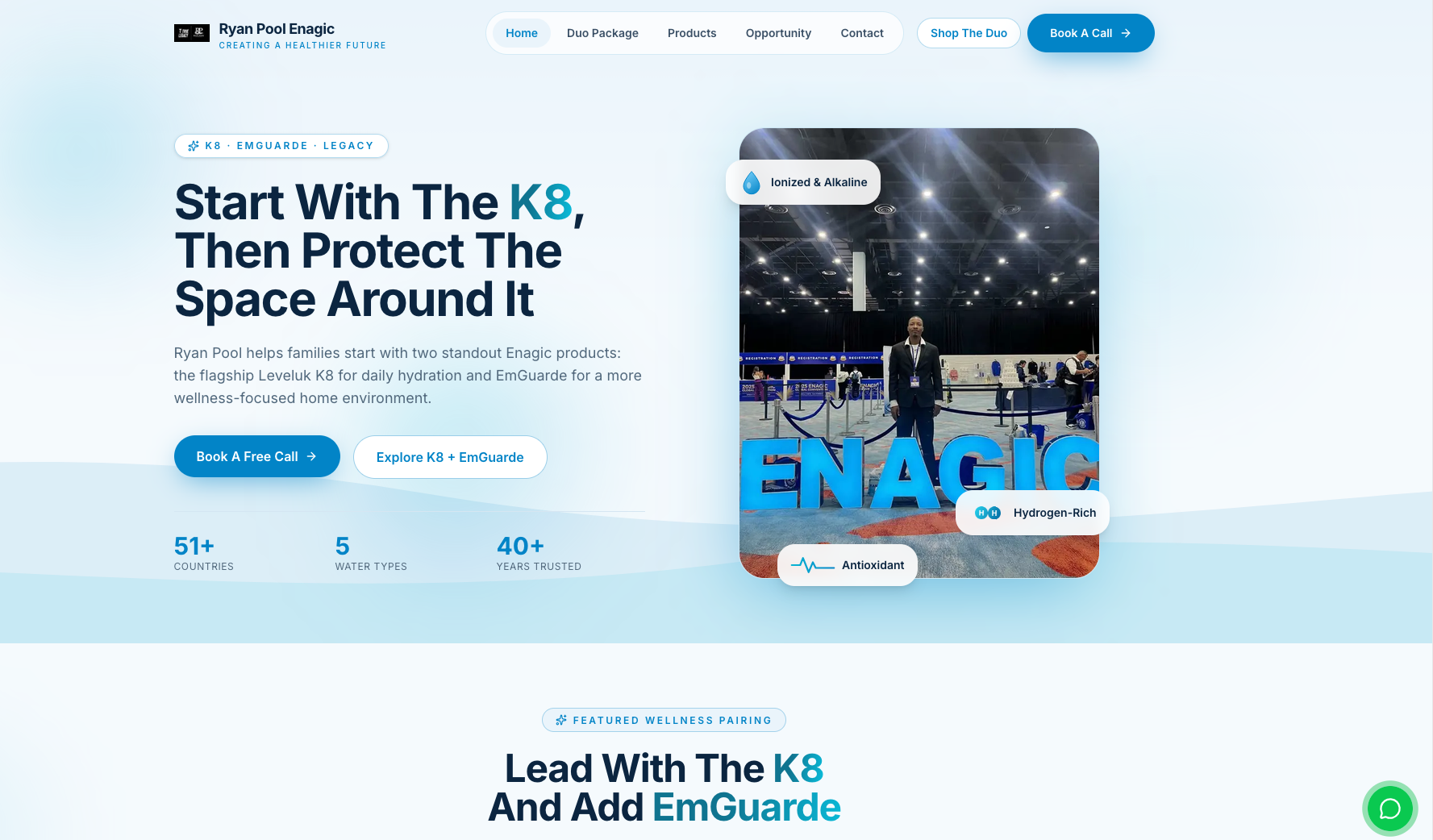 Ryan Pool SR website preview by Stackmode